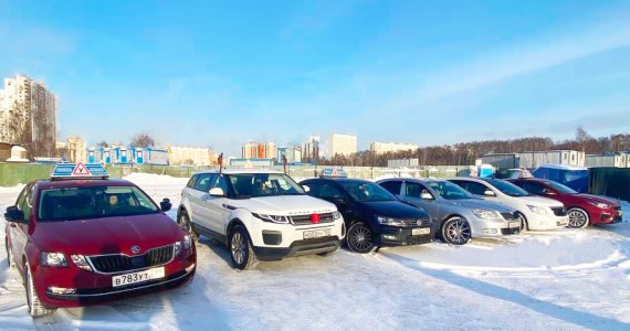 Учебные автомобили автошколы Фортуна Авто на Калужской